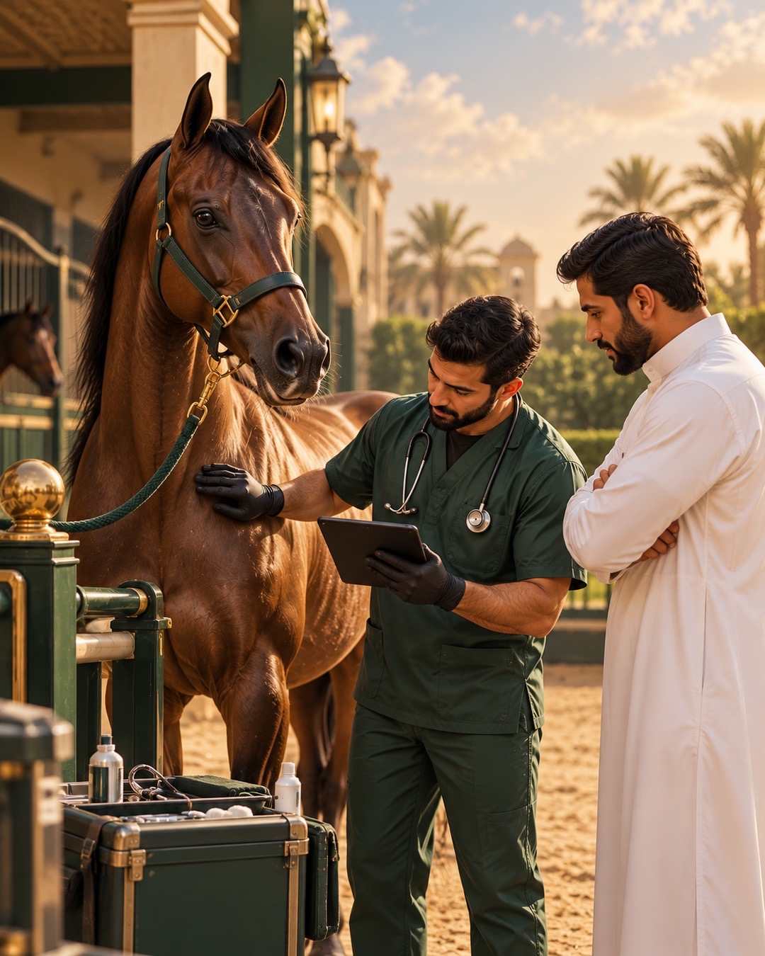 خدمة تأمين الخيول